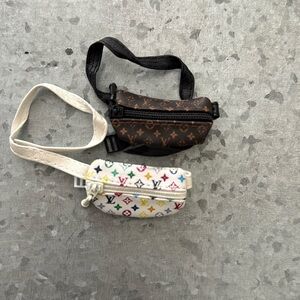 Luxury accessories belt bag clothing For Popmart Labubu Doll -CLOTHES ONLY